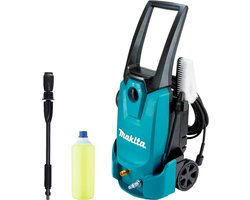 Makita HW 1200 hogedrukreiniger 1800 watt 120 bar 420 l/u + spuitlans + universele reiniger