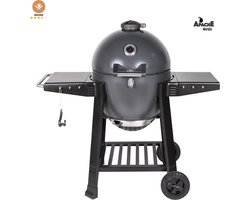 Apache Grill 21 inch Kamado BBQ Egg | Houtskool | zwart | Ø 50cm grill oppervlak | dubbelwandig & geïsoleerd