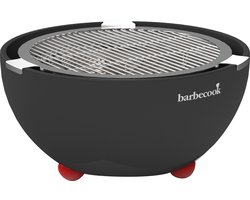 Barbecook Joya - Tafel BBQ Houtskool - Incl. set van 4 BBQ tangen - Zwart - 31cm