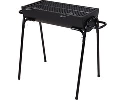 Barbecue- Houtskoolbarbecue - BBQ - Zwart - Op poten -  88cm