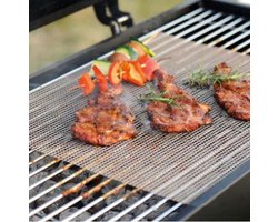 Barbecuemat - Barbecuematje - Grilmat - Grilmatten - Voor Barbecue of Oven - BBQ Mat - 1 stuk - 30 x 40 cm