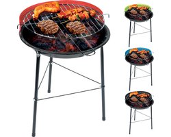 BBQ Collection Barbecue - BBQ Houtskool - Lichtgewicht Draagbare Barbeque Grill - Ø 43 cm - Willekeurige Kleur