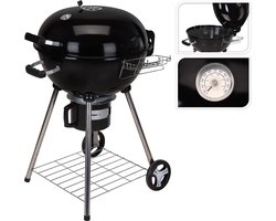 BBQ Houtskool Barbecue - Grilloppervlak 44 x 32 cm - Zwart