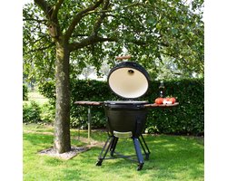 BLISS kamado 23 BBQ - houtskool barbecue - inclusief levenslange garantie, kooksysteem & meer accessoires.