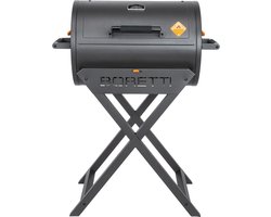 Boretti - Fratello 2.0 houtskool barbecue - gietijzeren roosters - 12 personen