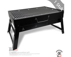 Borvat® - Opvouwbare BBQ Grill Draagbare Compacte Houtskool Barbecue BBQ Grill Fornuis Bars Roker Outdoor Camping 40x28x6cm