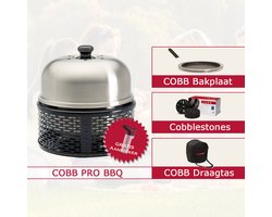 Cobb Pro Combi Deal - Bakplaat + Cobblestones