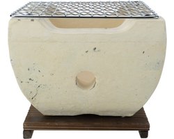 Cosy & Trendy Tafelbbq Aardewerk - 17 x 15 x 12 cm