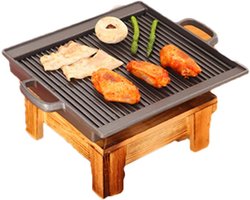 Draagbare Barbecue Oven - Outdoor Camping BBQ Grill - Koreaanse Barbecue Grill - BBQ Plaat - Picknick Tuin Terras Camping