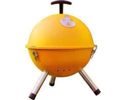 EezyLife Barbecues Houtskool barbecue - barbeque tafelmodel �32cm, geel