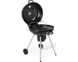 Gardebruk Houtskool-BBQ Ø54cm Grillrooster Opbergrooster Thermometer Warmhoudrek