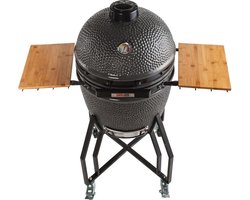 Grill Guru Classic Kamado Houtskool Barbecue - Grilloppervlak Ø 46 cm - Keramiek - Grijs