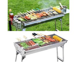 Herzberg Adventure Grill: Draagbare BBQ met Luxe Opbergtas