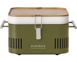 Houtskoolbarbecue Cube - Khaki - Everdure