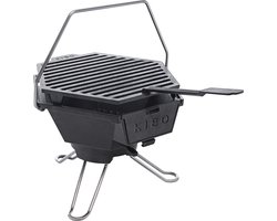 KIBO Grill - Gietijzeren Hibachi-stijl grill en stove - 26,5x37x32 cm (lxbxh)