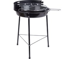 LoneStar® BBQ | Roestvrij | Versterkt Ondersteuningsframe | Verstelbare Grillhoogte | 33 x 43 cm