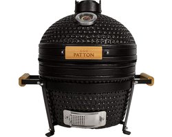 Patton Kamado Grill 16" - Table chef - Tafel model - Classic Black/Mat