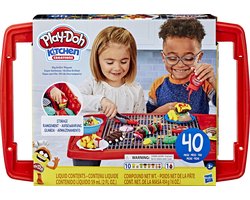 Plasticine Spel Play-Doh Kitchen Creations - Super Barbecue 40 Onderdelen