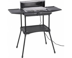 Relaxwonen Elektrische Barbecue - Grilloppervlak (LxB) 40x38 cm - Inclusief onderstel - Zwart