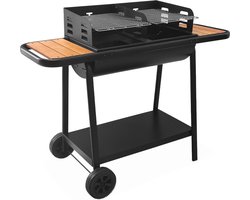 sweeek - Houtskoolbarbecue, lucien, b 123 x d 56 x h 97cm