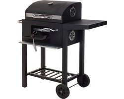 Vaggan Luxe Houtskool Barbecue - Grilloppervlak (LxB) 44 X 32 cm - Staal - Matzwart