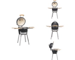 vidaXL Roker - Rokers - Rookbarbecue - Rookbarbecues - Kamado barbecue 81 cm keramiek