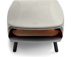 Witt ETNA Rotante WIT - pizza oven met draaiende steen en 2e brander - gas - 500 graden in 15 minuten