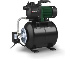 PARKSIDE® Huiswaterpomp 1000 W - Druk: max. 4,4 bar - Leveringsvolume: max. 3500 l/u - Inhoud ketel: ca. 19 l