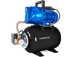 Tallas BOOSTER 1300 Hydrofoorpomp / Beregeningspomp - 5400l/u - 1300W - Opvoerhoogte 47 m - Watertank 25L