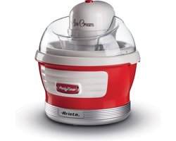 Ariete Party Time - IJsmachine - 1.5 liter inhoud - rood