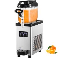 Commerciële Slush-ijsmachine Ijsmaker Roestvrij Staal 6L Slushy-machine