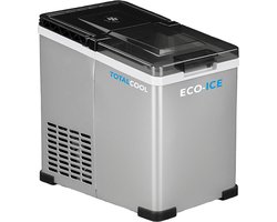 Eco Ice Draagbare ijsmachine - Lichtgewicht compacte ijsblokjesmachine met draagbeugel - Off-grid 12V 24V aangedreven ijsmachine - 14 kg ijs per dag - Caravan Campervan ijsblokjesmachine