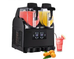 Happyment Slush Puppy Machine - Slush Puppy - Slush Machine - Slush Maker - Slush Machine - Slush Puppy Maker - Drankdispenser - Twee Dubbele Tank - 5L