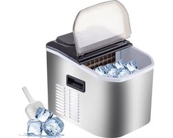 Ijsblokjesmachine 40Ibs/18kg Ijsmaker Ijsmachine Countertop Ice Maker Clear Ice Cubes 24 stuks Draagbare Fabrieksprijs