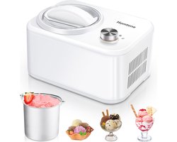 IJsmachine 0,8 L met Compressor voor Zelfgemaakt IJs, Sorbet en Milkshakes