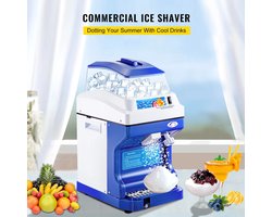 Nique Ice Crusher - Electrisch - Slush puppy - IJsmaker - IJsmachine - 1.5 kg Capaciteit