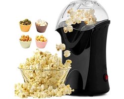 Popcornmachine, breed kaliberdesign met maatbeker en afneembaar deksel, 1200 W