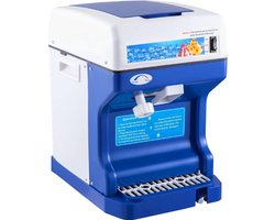 Professionele Ice Crusher – Ijscrusher – Electrisch – Blender – Ijsvergruizer – Ijsmaler – Slush Maker – Slush Puppy Maker – 120KG Per Uur – 250W – Blauw