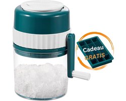 Slush Puppy Machine - Hoogwaardige Draagbare Slushiemachine - Sneeuwkegelmachine Met Ijsblokjesbak - BPA-Vrij - 1 Liter