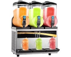 Slush Puppy Machine PRO - 45L - 3 Smaken - Met Display - RVS