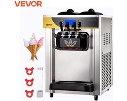 Softijs machine - Vevor - Ijs machine - Professionele softijsmachine - 3500W