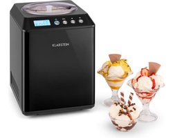 Vanilly Sky Family IJsbereider Frozen Yoghurt 250W 2,5l zilver