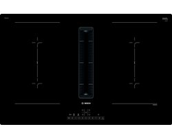 Bosch Serie 6 PVQ811F15E kookplaat Zwart Ingebouwd 80 cm Inductiekookplaat zones 4 zone(s)