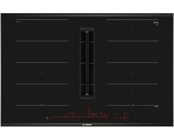 Bosch Serie 8 PXX875D57E kookplaat Zwart Ingebouwd 80 cm Inductiekookplaat zones 4 zone(s)