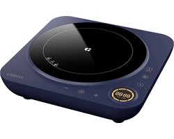 Ciarra CBTIH1A-M Donut - Enkele Design Inductiekookplaat 2000W met 4 uurs timer - Midnight Dream Blauw