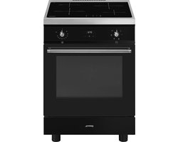 SMEG C6IMBLT2 - Inductiefornuis - 60 cm - Zwart