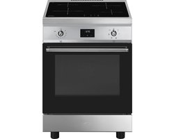 SMEG C6IMXT2 - Inductiefornuis - 60 cm - RVS