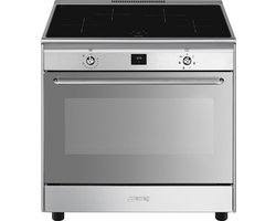 Smeg CG90IXT9- Inductie fornuis - RVS