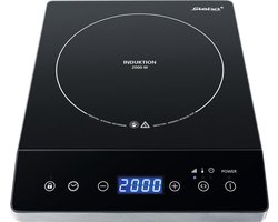 Steba IK75 - Inductiekookplaat - 1 pits - ø 23 cm - max 2000 Watt - timer - 10 vermogensniveaus