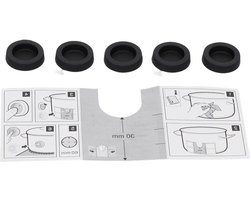 Zelfklevende siliconen pads inductiekookplaat - Kookpotpatches - Bosch Siemens 00577921 577921